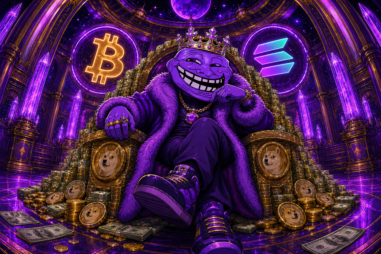 Purple Troll Meme